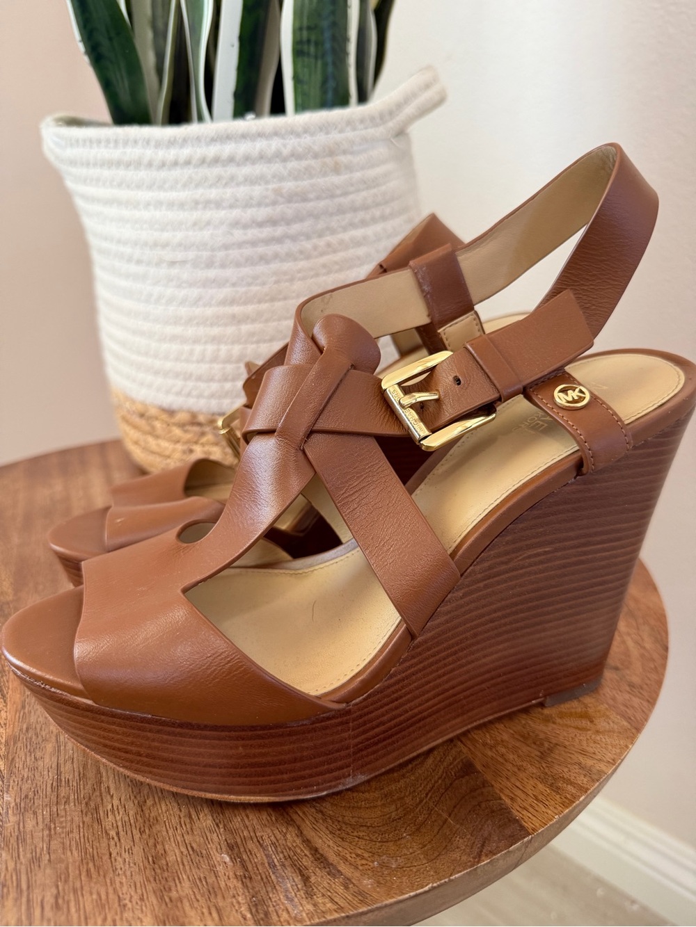 Michael Kors wedge sandals